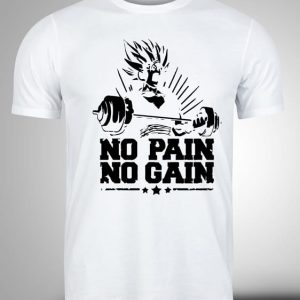 majice sa stampom no pain no gain