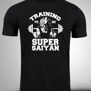 majice sa stampom Training To Go Super Saiyan majice sa stampom Training To Go Super Saiyan