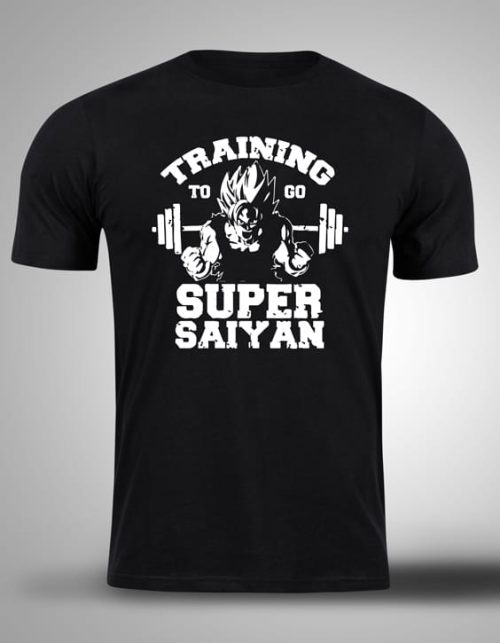 majice sa stampom Training To Go Super Saiyan majice sa stampom Training To Go Super Saiyan