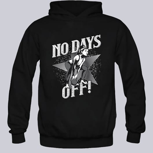 No Days Off duks sa kapuljacom