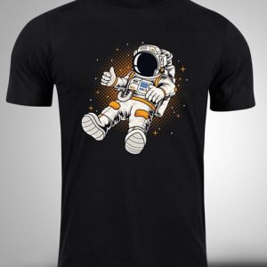 astronaut-sa-zvezdicama-crna-majica-sa-stampom astronaut-sa-zvezdicama