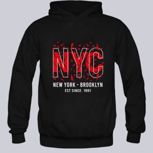 NYC-BROOJKYN duks sa kapuljacom