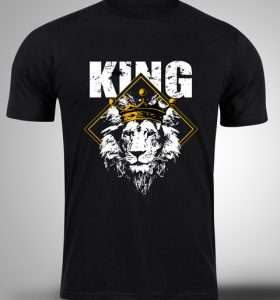 majice sa stampom king lion