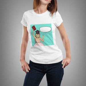 zenske majice Pop up girl 7