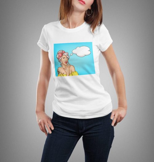 Zenske majice Pop up girl 32 Zenske majice Pop up girl 32