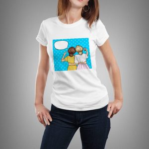 Zenske majice Pop up girl 33
