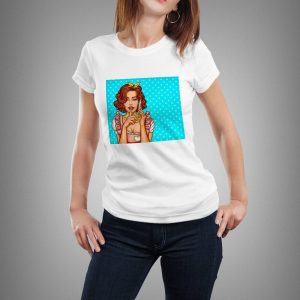 Zenske majice Pop up girl 35