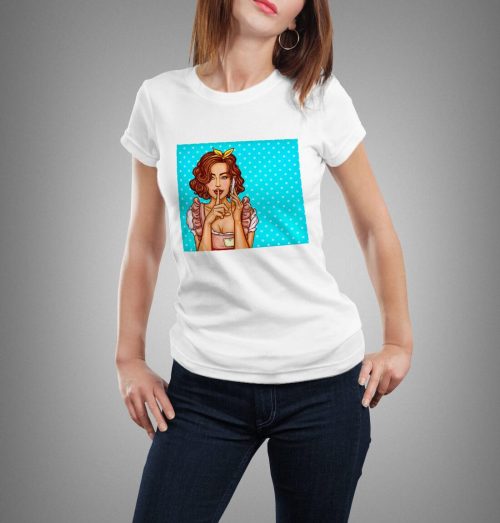 Zenske majice Pop up girl 35 Zenske majice Pop up girl 35
