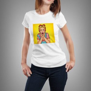 Zenske majice Pop up girl 36