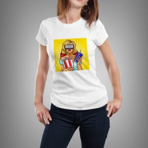 Zenske majice Pop up girl 37