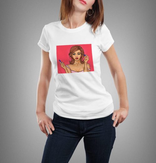 zenske majice Pop up girl 4 zenske majice Pop up girl 4