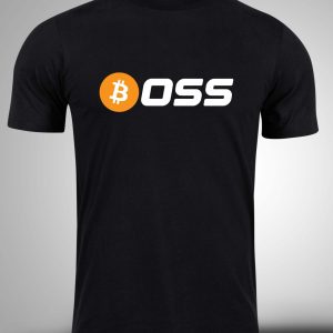 Bitcoin majica sa natpisom