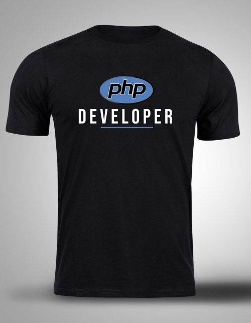 php-developer muska majica sa stampom-php developer