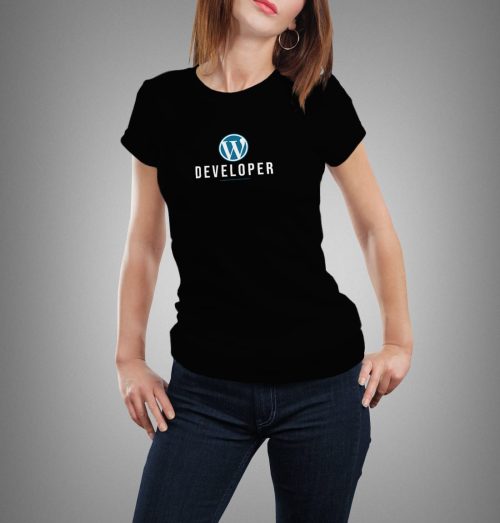 wordpress developer zenska majica sa stampom-wordpres developer