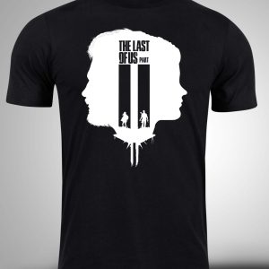 The-Last-Of-Us-7 Crna majica sa stampom-The Last Of Us