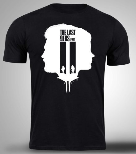 Crna majica sa stampom-The Last Of Us