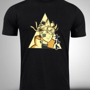 naruto-15 Crna majica sa stampom-anime majice-naruto