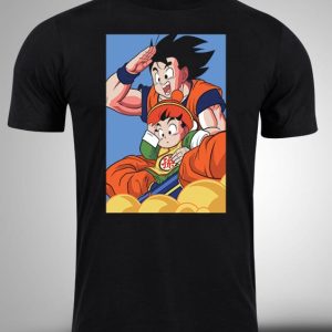DRAGON BALL-03 Crna majica sa stampom-anime majice-dragon ball