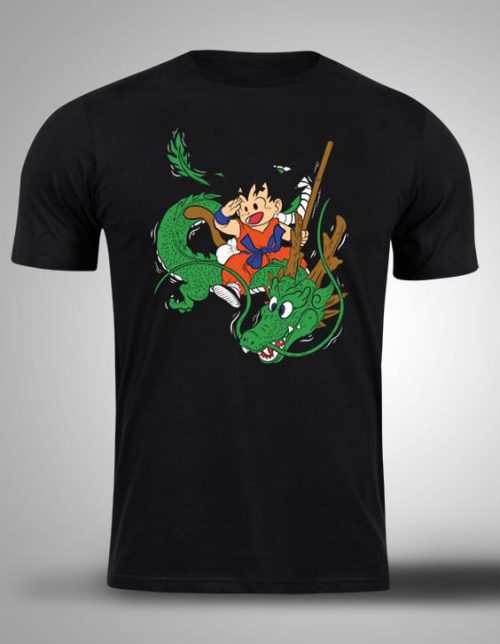DRAGON BALL-06 Crna majica sa stampom-anime majice-dragon ball