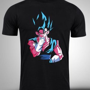 Crna majica sa stampom-anime majice-dragon ball