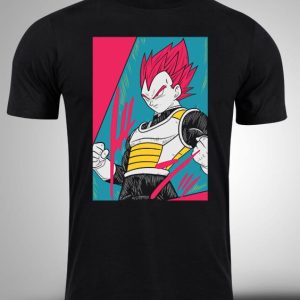 DRAGON BALL-10 Crna majica sa stampom-anime majice-dragon ball