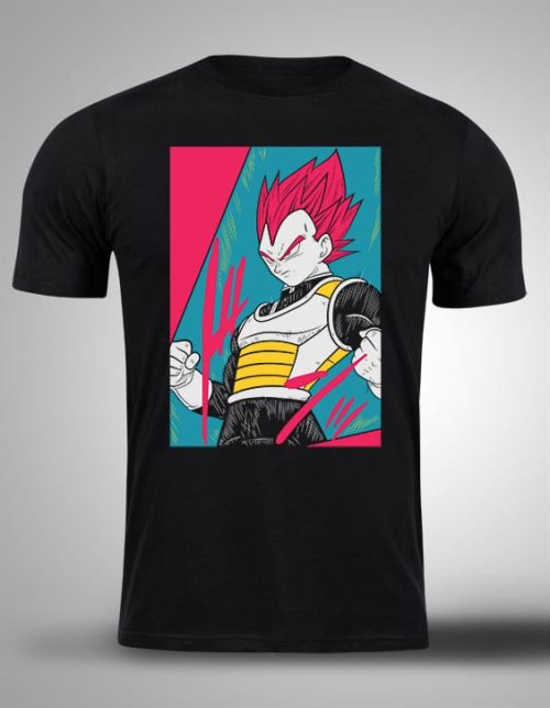 DRAGON BALL-10 Crna majica sa stampom-anime majice-dragon ball