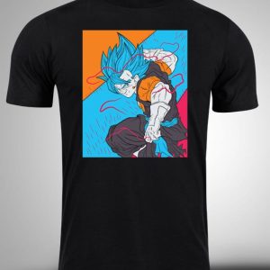 DRAGON BALL-11 Crna majica sa stampom-anime majice-dragon ball