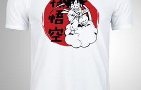 DRAGON BALL-Goku on a cloud