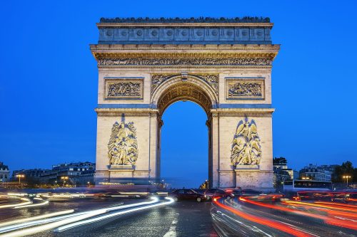 Tapeta trijumfalna kapija paris